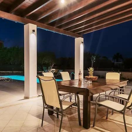 Villa Maribia With Private Pool Gennadi Exterior photo